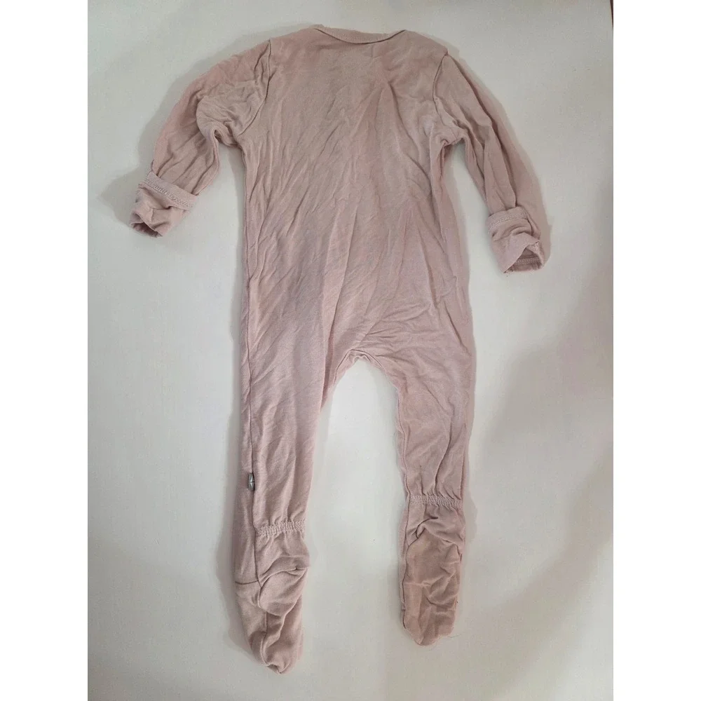 Kyte Baby Blush Pink Bundle Footie Onesie Pants Hat 0-3M